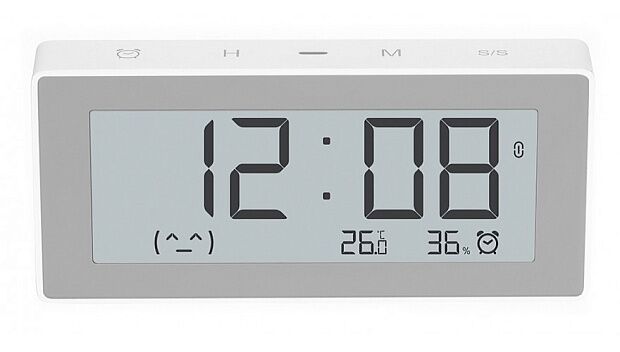 Метеостанция - часы с датчиком температуры и влажности Miaomiaoce Smart Clock E-Inc MHO-C303 - 1