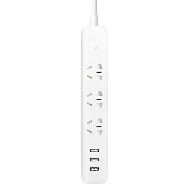 Сетевой удлинитель Xiaomi Mi Power Strip With Wi-Fi Sockets 3 USB (White/Белый) - 6