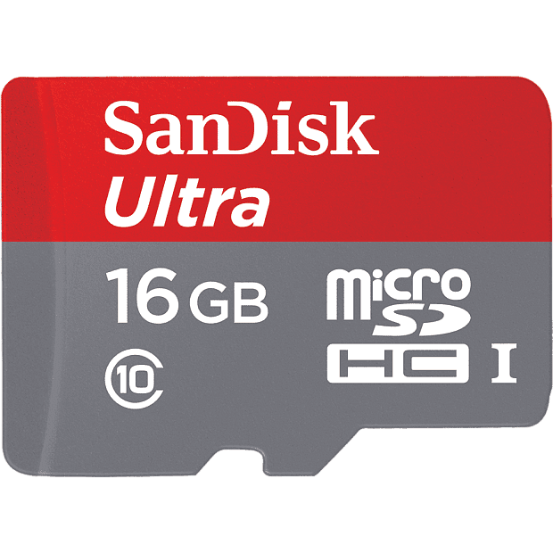 SanDisk Ultra microSD 16GB Class 10 