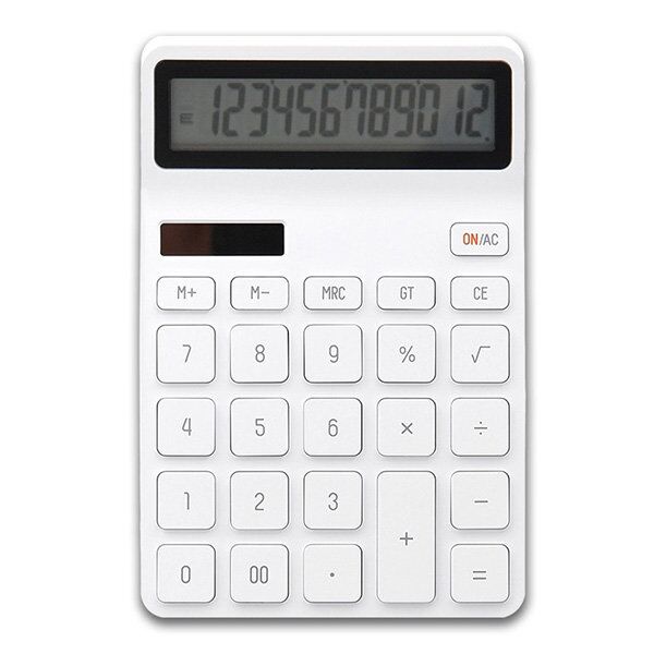 Калькулятор Kaco Lemo Desk Electronic Calculator K1412 (White) - 3
