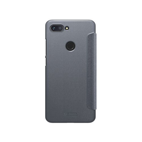 Чехол для Xiaomi Mi 8 Lite Nillkin Sparkle Series (Black/Черный) - 2