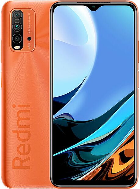 Смартфон Redmi 9T 4/64GB NFC EAC (Orange) - 1