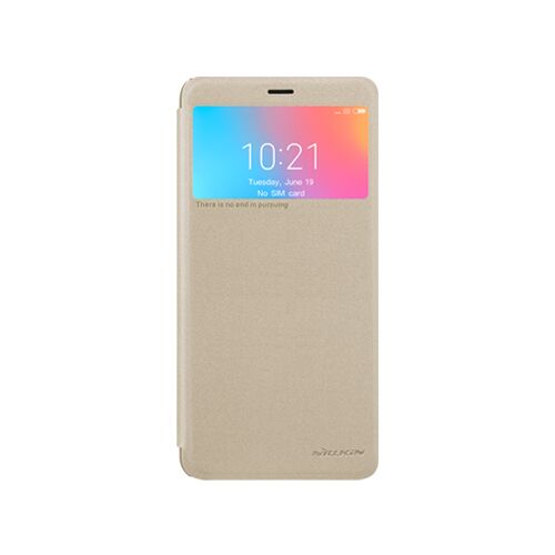 Чехол-книжка для Xiaomi Redmi 6 Nillkin Sparkle Leather Case (Gold/Золотистый) - 1