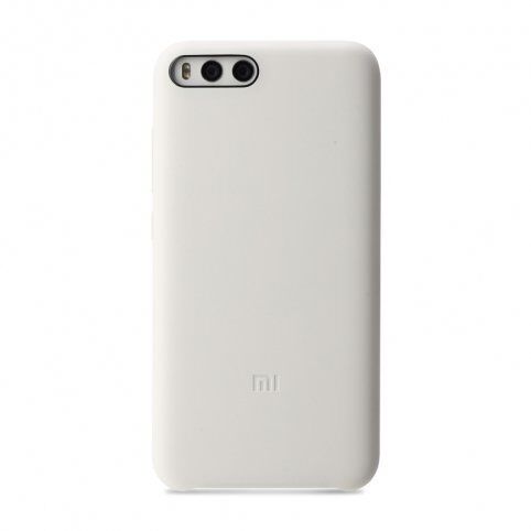 Защитный силиконовый чехол для Xiaomi Mi 6 Original Case (White/Белый) 