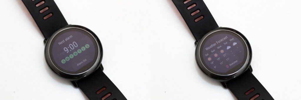 тихий режим, компас, секундомер и функция «Tap to Wake» и плеер часов Xiaomi