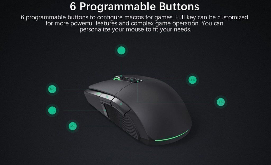 У мышки есть несколько дополнительных кнопок для быстрого доступа к некоторым функциям
