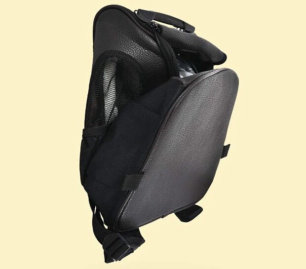 Переноска-рюкзак для животных Xiaomi Small Animal Star Space Capsule Shoulder Bag (Black/Черный) : отзывы и обзоры - 2