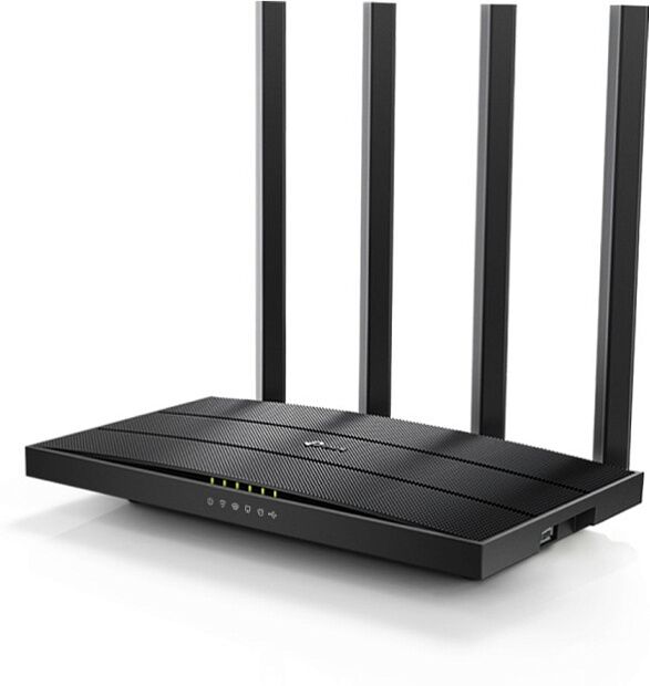 Archer C6U Маршрутизатор TP-Link AC1200 Dual-band Wi-Fi gigabit router, up to 867 Mbps at 5 GHzup to 300 Mbps at 2.4 GHz, support for 802.11ac/n/a/b/ - 4