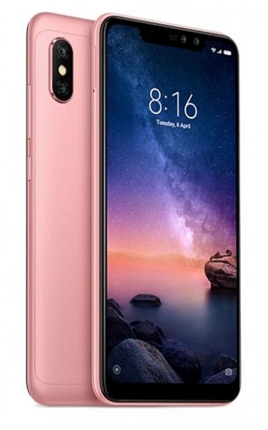 Смартфон Redmi Note 6 Pro 32GB/3GB (Rose Gold/Розовый) - отзывы 