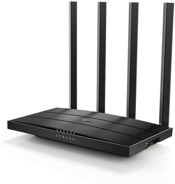 Archer C6U Маршрутизатор TP-Link AC1200 Dual-band Wi-Fi gigabit router, up to 867 Mbps at 5 GHzup to 300 Mbps at 2.4 GHz, support for 802.11ac/n/a/b/ - 5