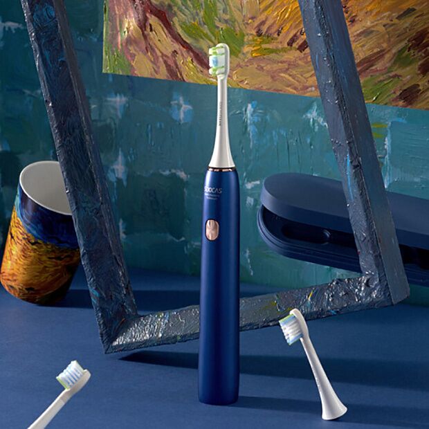 Электрическая зубная щетка Soocas X3U Van Gogh Museum Design (Blue/Синий) - отзывы владельцев и опыте ежедневного использования - 2