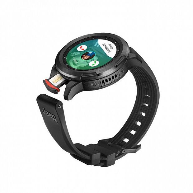 Умные часы Jeep Intelligent Whole World Watch HY-WS02 (Black/Черный) - 2