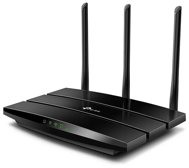 Archer A8 Маршрутизатор TP-Link AC1900 Dual Band Wireless Gigabit Router, 600Mbps at 2.4G and 1300Mbps at 5G, 3 external antennas, support MU-MIMO, Be - 4