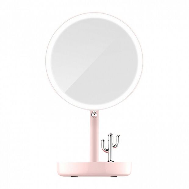 Умное зеркало Lofree Morning Light LED Beauty Mirror Official Standard (Pink) - 1
