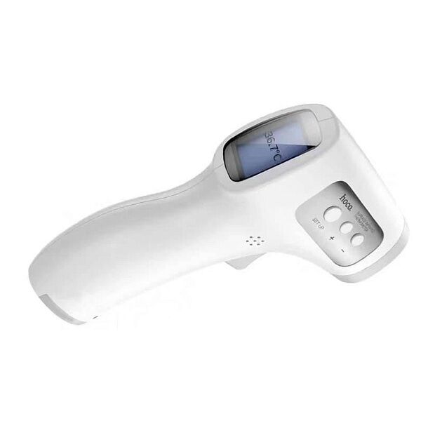 Бесконтактный инфракрасный термометр Hoco Premium YQ6 (White/Белый) : отзывы и обзоры - 3
