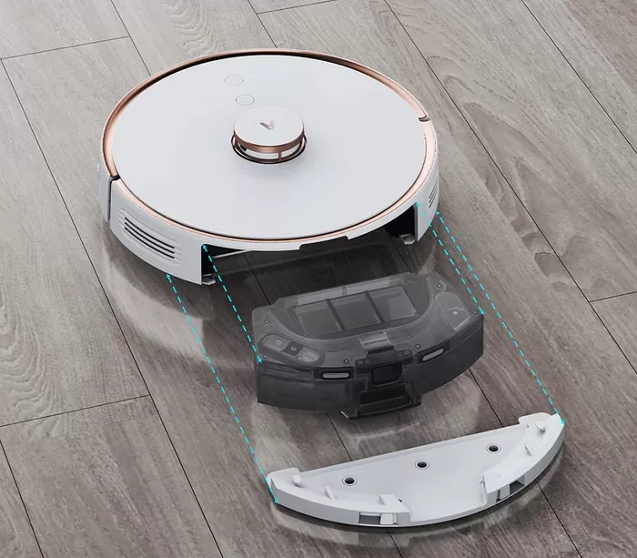 Особенности конструкции робота-пылесоса с базой самоочистки Xiaomi Viomi Robot Vacuum Cleaner S9