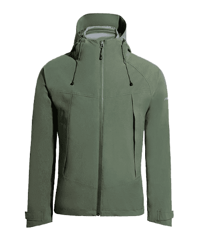 Двухсторонняя куртка ZenPh Early Event Waterproof And Breathable Three-In-One Jacket (Green) - 1