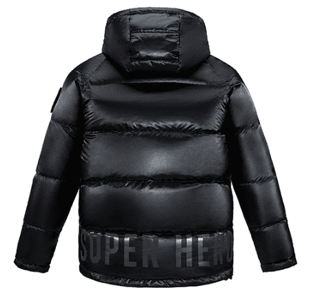 Xiaomi Detective Comics Anniversary Style Thicken Cold Down Jacket (Black) - 2