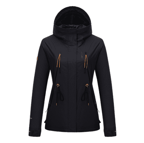 Женская куртка Pelliot Casual Windproof And Rainproof Single Layer Jacket (Black/Черный) 