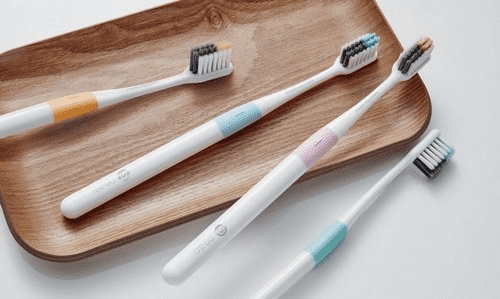 Набор зубных щеток Xiaomi Doctor·B Support Bass Method 4 Pieces