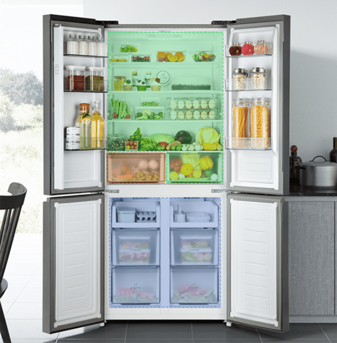Холодильник также поддерживает дистанционное управление 