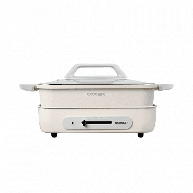 Электрическая пароварка Ocooker Multi-Function Cooking Pot CR-HG01 (White/Белый) 