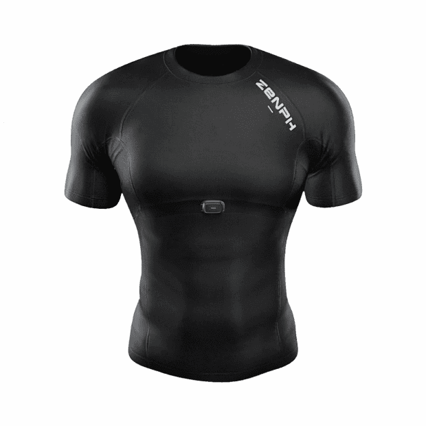 Умная футболка ZenPh  Early Wind Smart Fitness Running Sportswear (Black/Черный) 