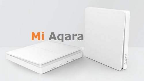 Умный выключатель Xiaomi Внешний вид умного выключателя Xiaomi)
