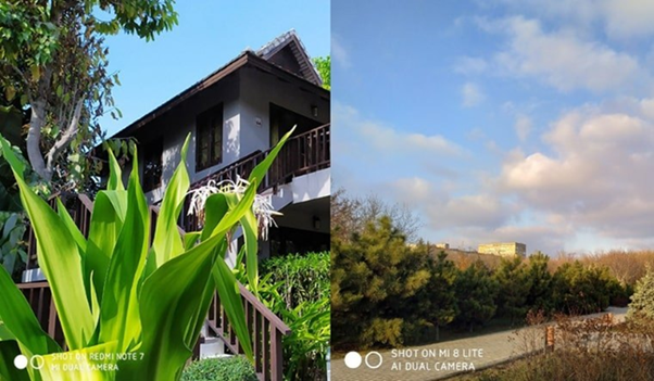 Сравнение качества фото на телефоны Xiaomi Redmi Note 7 Mi 8 Lite Сравнение фотоснимков, снятых на Редми Ноут 7 и Ми 8 Лайт