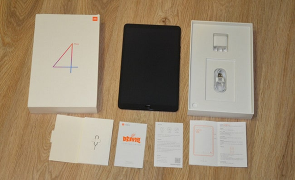 Комплектация планшета Сяоми Ми Пад 4 Плюс Состав комплекта Xiaomi Mi Pad 4 Plus