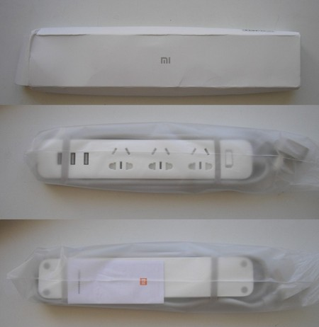 Комплектация Xiaomi Mi Power Strip 3 Socket +3 USB Составляющие комплекта Xiaomi Mi Power Strip 3 Socket +3 USB