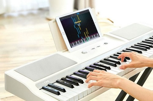 Обучение игре на синтезаторе Xiaomi Mijia TheOne Процесс обучения игре на цифровом пианино Xiaomi Mijia TheOne