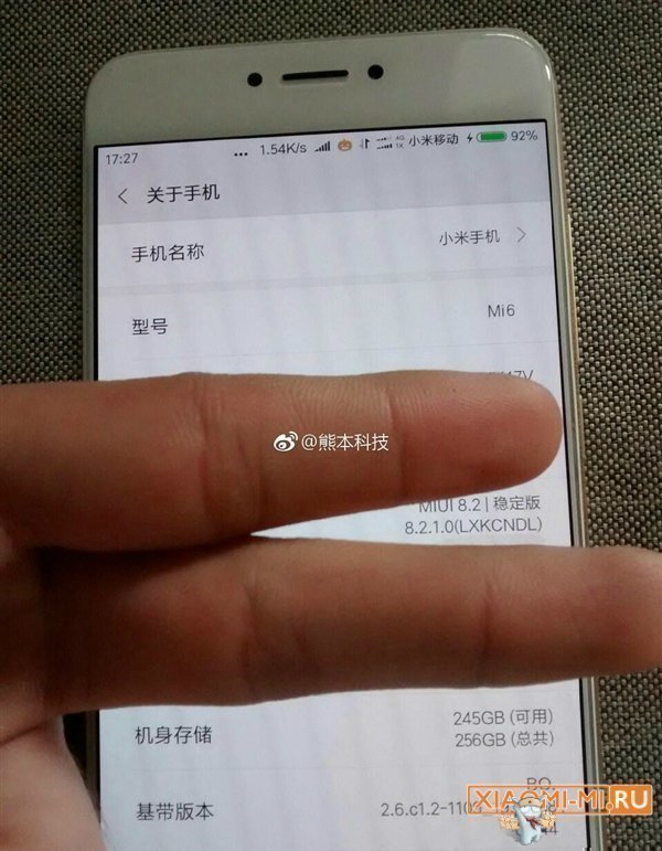 Xiaomi Mi6 Xiaomi Mi6