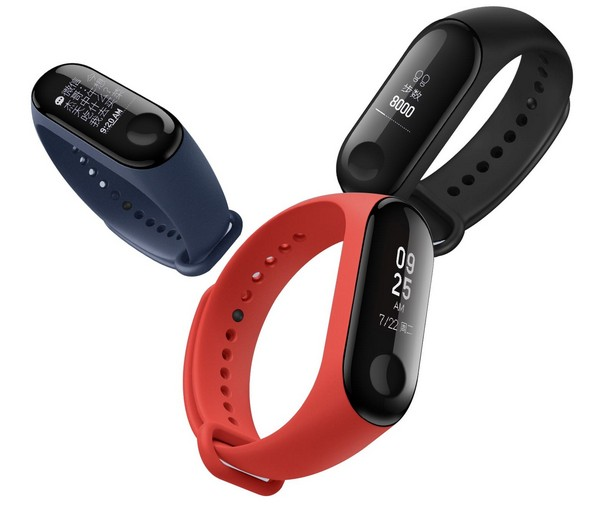 Фитнес-браслет Сяоми Ми Бэнд 3 Дизайн трекера Xiaomi Mi Band 3