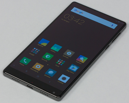 Внешний вид Xiaomi Mi Mix Дизайн смартфона Xiaomi Mi Mix