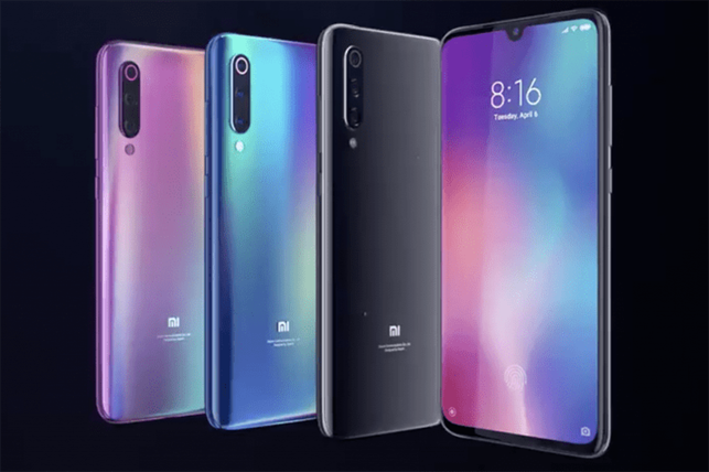 Дизайн телефона Xiaomi Mi 9 Расцветки корпуса смартфона Сяоми Ми9