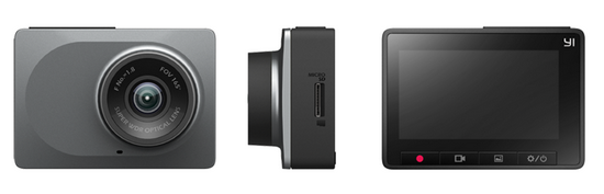 Видеорегистратор Xiaomi Yi Wi-Fi DVR Внешний вид видеорегистратора Xiaomi Yi Wi-Fi DVR