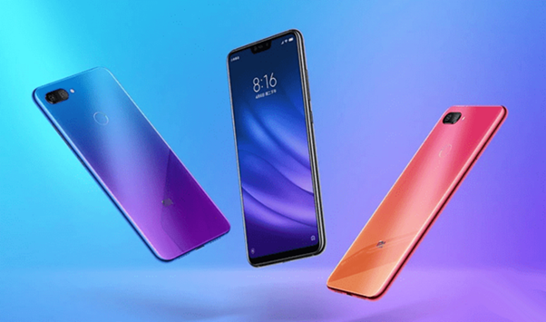 Варианты корпуса телефона Xiaomi Mi 8 Lite Варианты расцветок смартфона Сяоми Ми8 Лайт