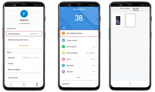 Установка циферблата для Xiaomi Mi Band 4 Процесс установки циферблата Ми Бэнд 4