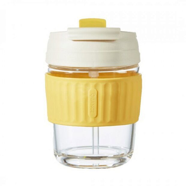 Стеклянная кофейная чашка Quange KF200 Yellow 